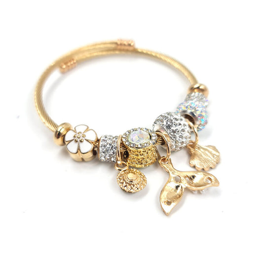 Pulsera Encanto de Cristal